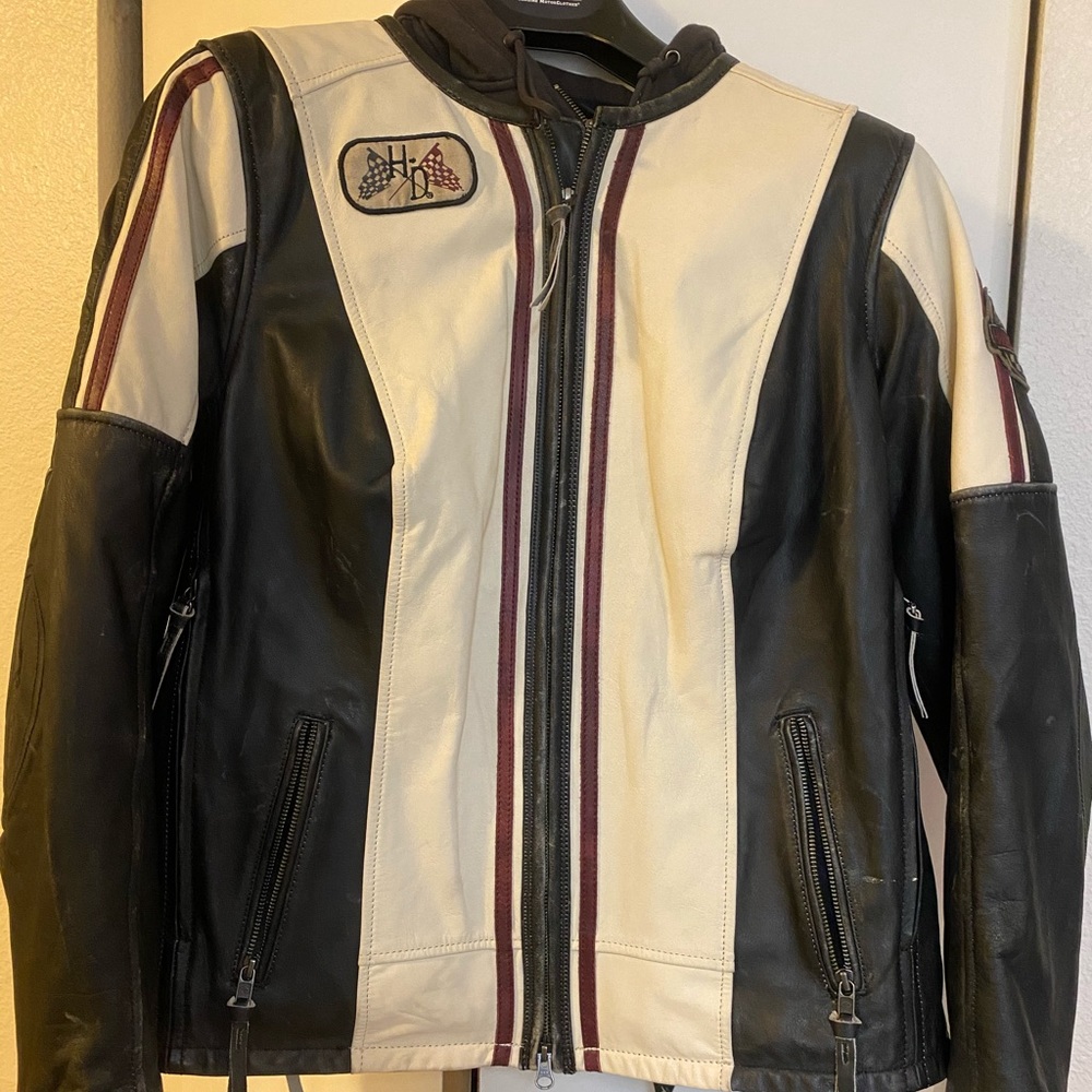 Women’s Harley Davidson leather jacket 1w - Picture 2 of 8